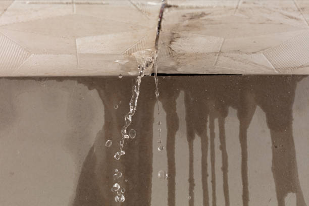 Professional Burst Pipe Cleanup technician working in Twin Lakes, VA